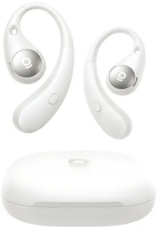 Baseus Eli Sport 2 Open-Ear biela / Bezdrôtové slúchadlá / mikrofón / Bluetooth 6.0 / LDAC / IP57