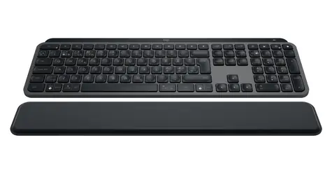 Logitech MX Keys S PLUS sivá / Bezdrôtová klávesnica / USB-C / BT / Nordic layout