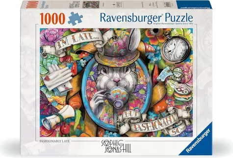 Ravensburger Puzzle: Nostalgický hlodavec / 1000 dielikov / od 14 rokov