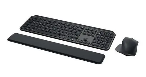 Logitech MX Keys S Combo grafit / Bezdrôtová sada klávesnice a myši / DE layout / Logi Bolt / Bluetooth