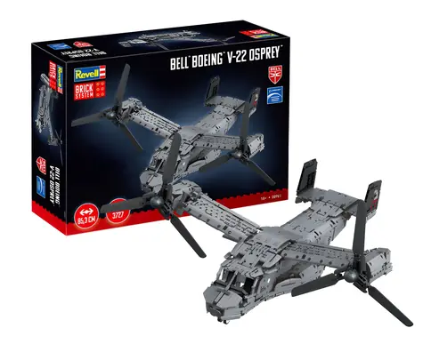Revell 00961 Bell Boeing V-22 Osprey / Stavebnice / Brick System / 1:25 / 3 730 dielikov / od 18 rokov