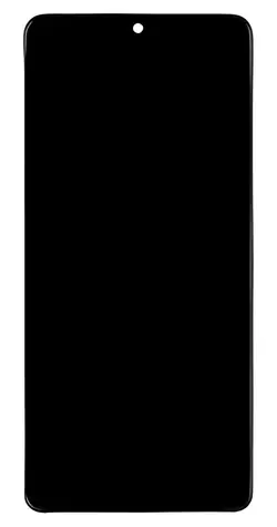 For Samsung Galaxy A41 (SM-A415) čierna / Náhradný LCD displej s dotykom / Incell