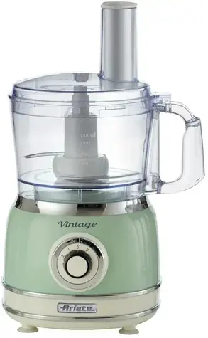 Ariete 1781 Vintage zelená / Kuchynský robot / 1000 W / 1,2 l / 2 rýchlosti + pulz
