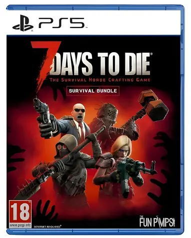 PS5 7 Days to Die Console Edition Survival Bundle / Akčné / Angličtina / od 18 rokov / Hra pre PlayStation 5