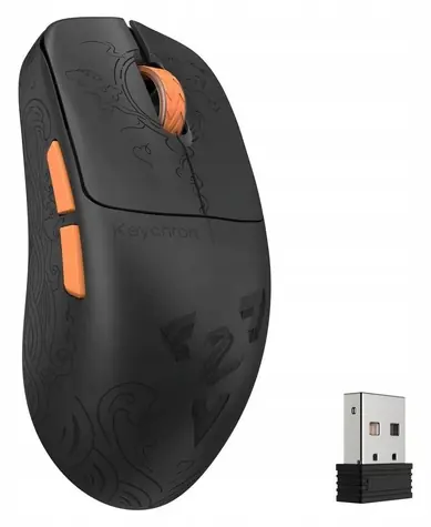 Keychron G3 Ultra Black carbon / Herná myš / Bezdrôtová / Optická