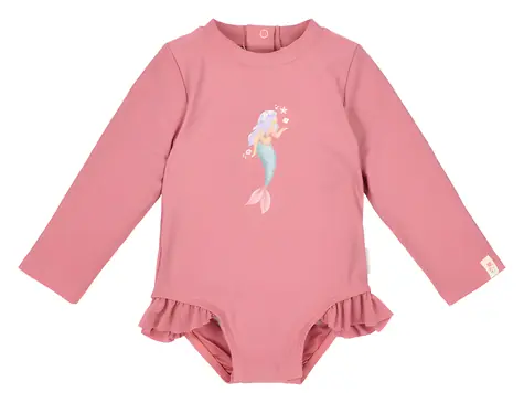 Little Dutch Plavky dlhý rukáv Dreamy Pink veľ. 98/104 / Plavky / UPF 40+