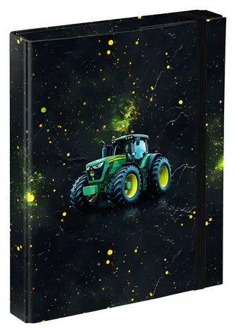 BAAGL Dosky na školské zošity A5 Traktor / 17 x 23 x 3 cm