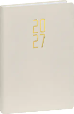 NOTIQUE Denný diár Ponza 2027 krémový / Diár / 15 × 21 cm / denný / A5