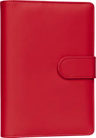 NOTIQUE Refill 2027 sýto červený / Týždenný diár / krúžková väzba / vymeniteľné listy / 12,5 × 19 cm