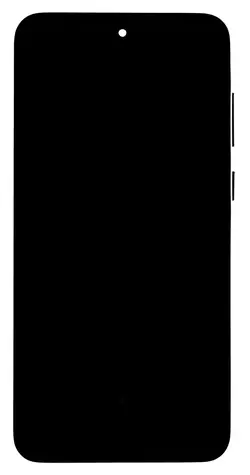 Náhradný LCD displej + dotyková doska + predný kryt pre Samsung Galaxy A35 5G (A356B) tmavomodrý