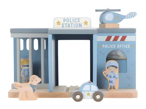Little Dutch Policajná stanica drevená / od 2 rokov