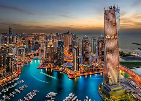 Ravensburger Puzzle Dubai Marina / 2D puzzle