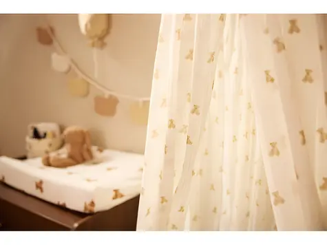 Jollein Mini Teddy Bear / Nebesá NAD postieľku / 245 cm