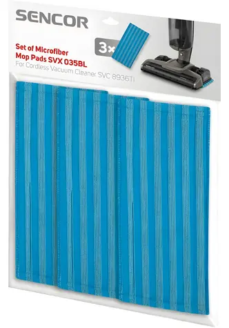 Sencor SVX 035BL / Mopovacia sada / SVC 8936, SVC 0625, SVC 0675BK-EUE2 / mikrovlákno