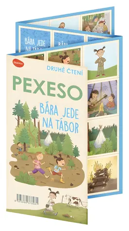 Presco Group Ella&Max Bára ide na tábor / Pexeso / Druhé čítanie / od 6 rokov