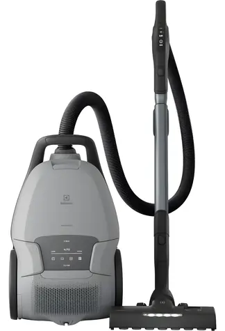 Electrolux EB81A3UG sivá / Vreckový vysávač / 650 W / 5 L / 63 dB / HEPA / rádius 12 m