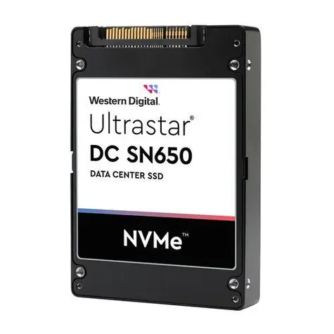 WD Ultrastar DC SN650 / SSD / 7,68 TB / U.3 NVMe / pre dátové centrá