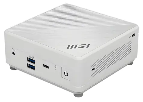 MSI Cubi 5 1M-647EU biela / Mini PC / Intel Core 3 100U / 8GB DDR5 / 512GB SSD / Intel UHD / W11H