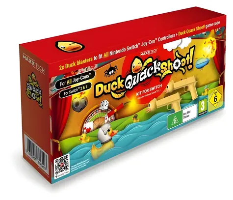 Ubisoft Herná sada Duck, Quack, Shoot! / Nintendo Switch 2 a 1 / 2x Joy-Con pištole / digitálny kód