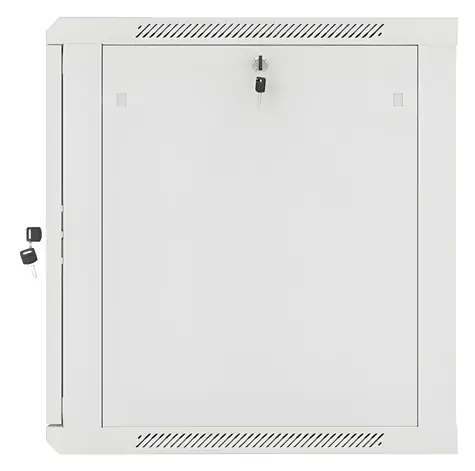 Lanberg WF01-6612-10S sivá / Nástenný rozvádzač / 19" / 12U / 600x600 mm / 60 kg