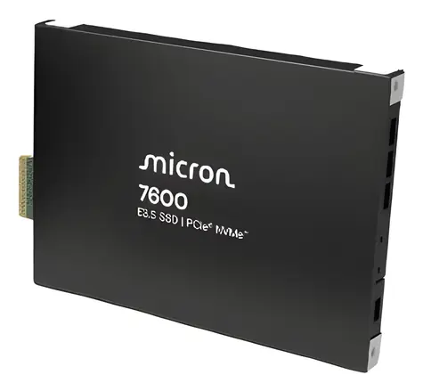 Micron 7600 PRO 3.84 TB / SSD / U.2 / PCIe 5.0 NVMe 2.0 / 3D TLC NAND / 5y