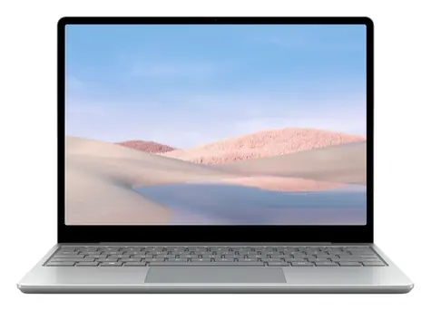 Microsoft Surface Laptop Go Platinová / Notebook / 12.4" Touch / Core i5-1035G1 1.0GHz / 8GB / 256GB SSD / Intel UHD