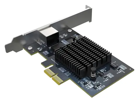 Akasa AK-PCCE10-01 / Sieťová karta / PCIe 3.0 / 10 Gbps / RJ45