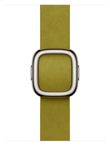 Apple Watch Modern Buckle 42mm Chartreuse / Remienok s modernou prackou / FineWoven / Large / 160-180 mm