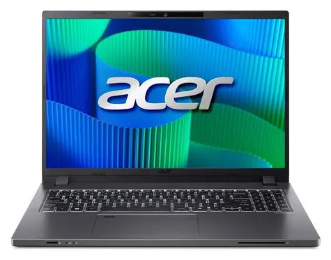 Acer TravelMate P2 16 (TMP216-41) sivá / Notebook / 16" WUXGA / AMD RYZEN 5 PRO 7535U / 8GB / 512GB SSD / W11P