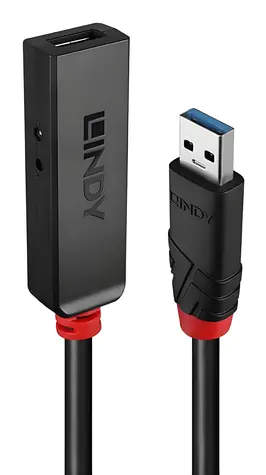 Lindy USB 3.0 aktívna predlžka / 5m / USB-C