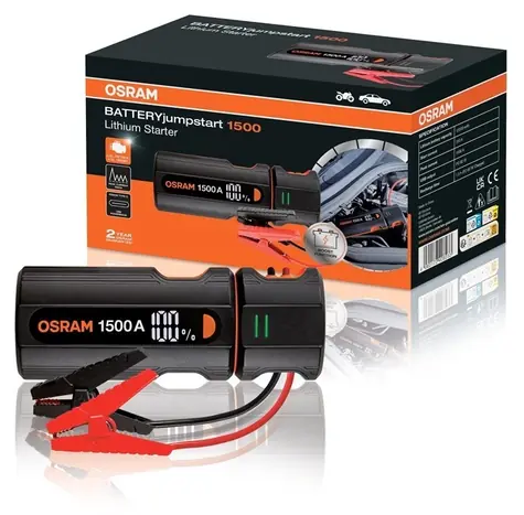OSRAM 1500A Jump Starter / Štartovací zdroj / 12V