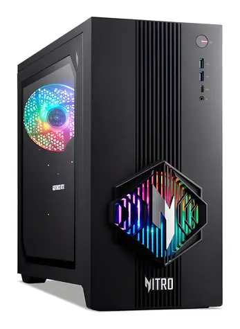Acer Nitro N30-100 čierna / Herný počítač / AMD RYZEN 5 8500G / 32GB DDR5 / 1TB SSD / RX 9060 XT 8GB / W11H