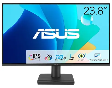 23,8" Asus čierna / Monitor / IPS / FullHD / 120Hz / 16:9