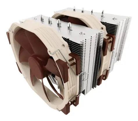 Noctua Dual Radiator Quiet CPU / Chladič procesora / vzduchové chladenie / tichá prevádzka