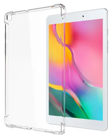 eSTUFF Orlando priehľadné / Ochranné púzdro / Samsung Galaxy Tab A 8.0 (2019) / TPU