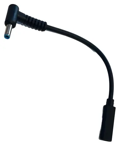 CoreParts USB-C na 4,5 x 3,0 mm čierna / Napájací adaptér pre HP notebooky / Výstup 10 A