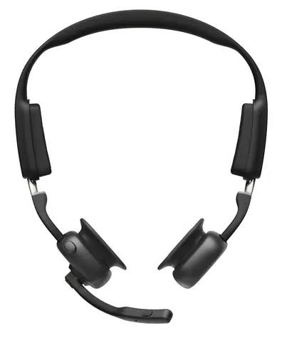 Shokz OpenMeet čierna / Bluetooth slúchadlá / pred uši s mikrofónom / BONE Conduction / BT5.4 / 15h