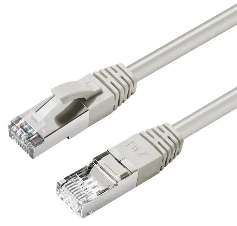 MicroConnect CAT6 S/FTP 0.25m šedá / LSZH