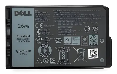 DELL Batéria pre Latitude 12 Rugged 7212 Extreme & 7202 / Batéria pre notebook / Li- ION / 26 Wh