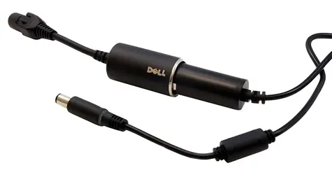 DELL 90W Auto/Air/AC adaptér čierna / Napájací adaptér / 2 m