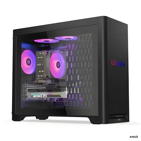 Lenovo Legion T5 čierna / Herný počítač / AMD RYZEN 9 7950X3D / 32GB / 2TB SSD / RTX 5070 Ti 16GB / W11H