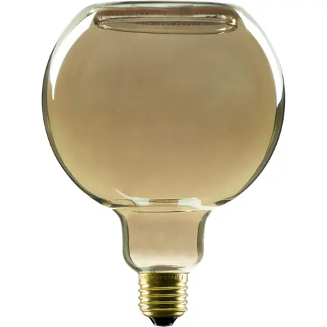 SEGULA LED Floating Globe 125 Smokey 6W(22W) sivá / E27 / 220lm / 1900K / stmievateľné