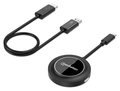 Manhattan 1080p Wireless HDMI / Bezdrôtová prezentačná sada / Full HD 1080p / dosah 30 m / USB-C / Plug & Play