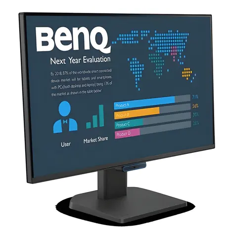 23,8" BenQ BL2490C čierna / Monitor / IPS / 1920x1080 / 144Hz / 5ms / 1500:1 / 250cd-m2 / HDMI + DP + USB-C / repro