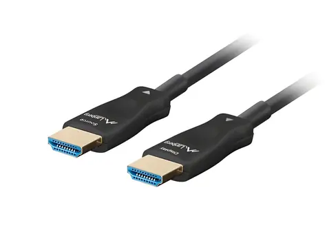 Lanberg HDMI 2.1 AOC 80m / Kábel / 8K 30Hz / čierny