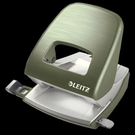 Leitz Stolový dierovač NeXXt STYLE 5006 zelenkavá / kov / až 30 listov / A4, A5, A6 / 10 rokov záruka