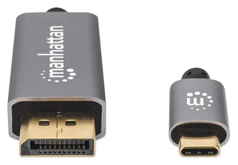 Manhattan 8K 60Hz / Adaptérový kábel / USB-C / DisplayPort 1.4 / 2 m