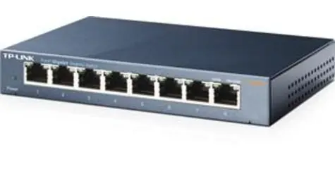 TP-LINK TL-SG108 / Switch / 16 Gbps / 8x GLAN