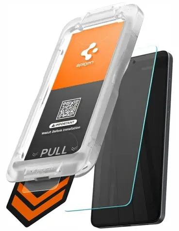 Spigen Glas.tR EZ Fit Pro AC HD / Tvrdené sklo / Samsung Galaxy S26 / 10H+ / AluminaCore