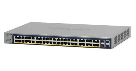 Netgear GS728TP-300EUS / Switch / 24x GbE PoE+ / 4X SFP / SMART Managed / 190 W